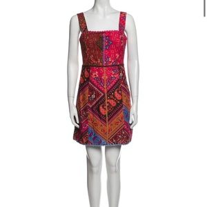 Farm Rio Mini Bandana Print Dress